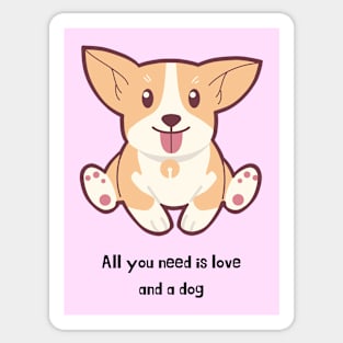 Cute Corgi Puppy Corgis Sticker